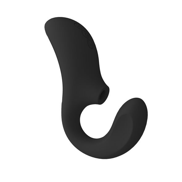 LELO - ENIGMA DOBLE ESTIMULACIÓN SUCCION MASAJEADOR NEGRO – Bild 8
