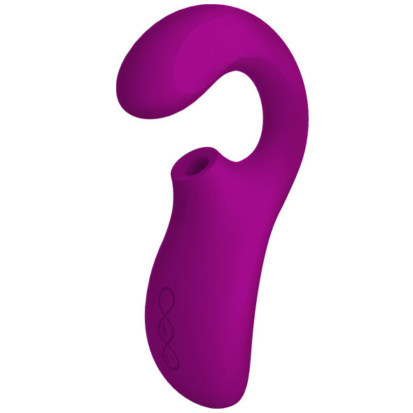 LELO - ENIGMA DOBLE ESTIMULACIÓN SUCCION MASAJEADOR MORADO – Bild 4
