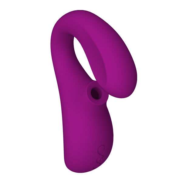 LELO - ENIGMA DOBLE ESTIMULACIÓN SUCCION MASAJEADOR MORADO – Bild 8