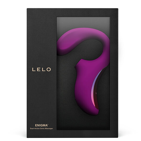 LELO - ENIGMA DOBLE ESTIMULACIÓN SUCCION MASAJEADOR MORADO – Bild 2