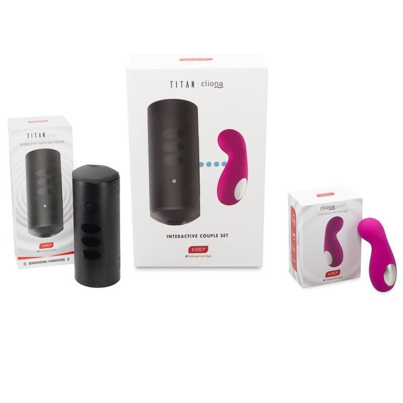 KIIROO - TITAN Y CLIONA SET PAREJAS LILA – Bild 3