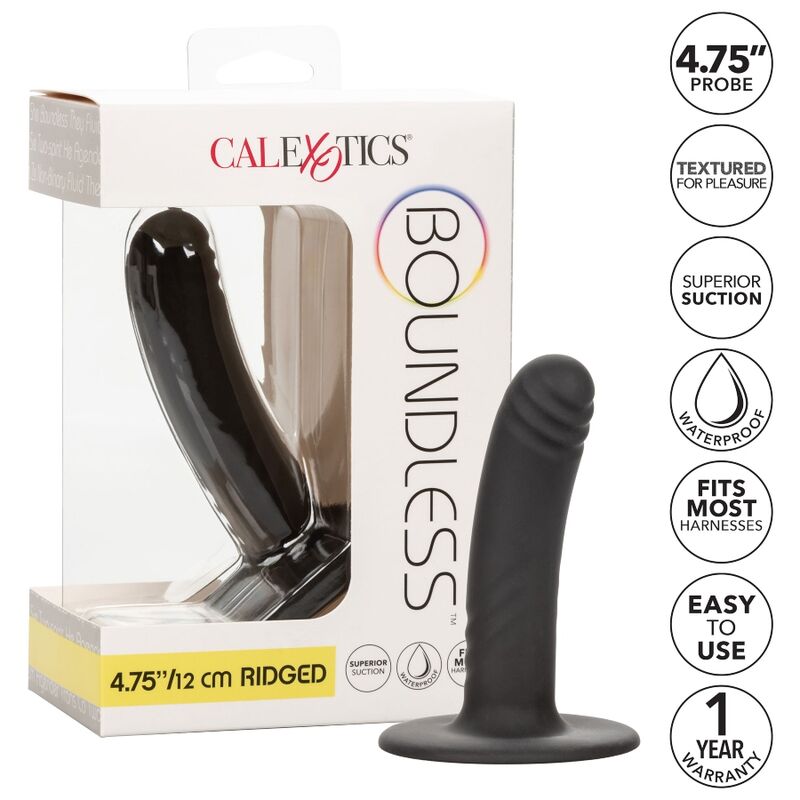 CALEXOTICS - BOUNDLESS DILDO 12 CM KOMPATIBEL MIT HARNESS – Bild 5