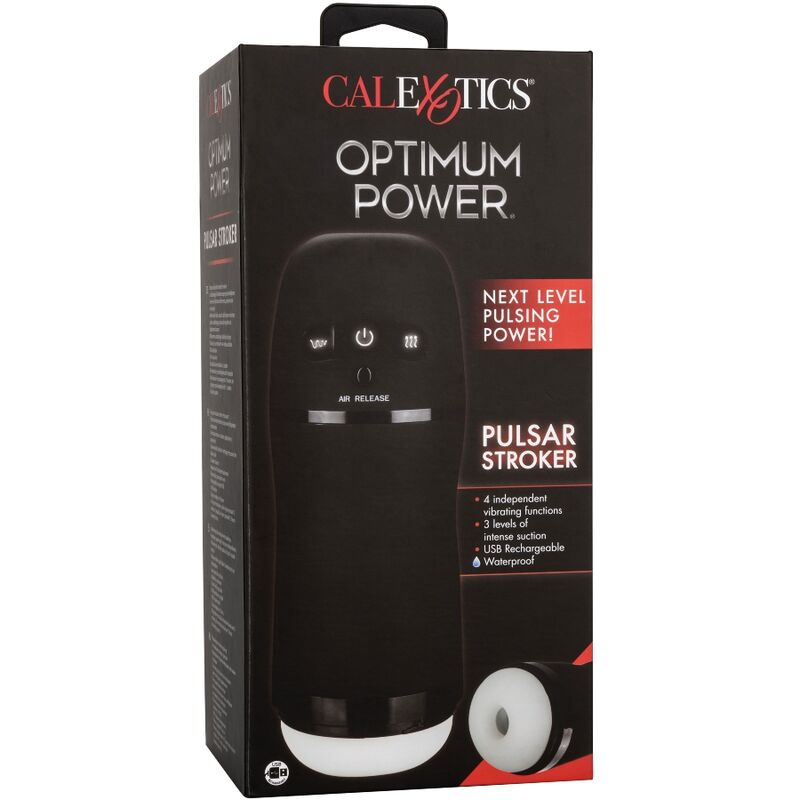 CALEXOTICS - OPTIMUM POWER MASTURBADOR CON VIBRACIÓN Y SUCCIONADOR – Bild 9