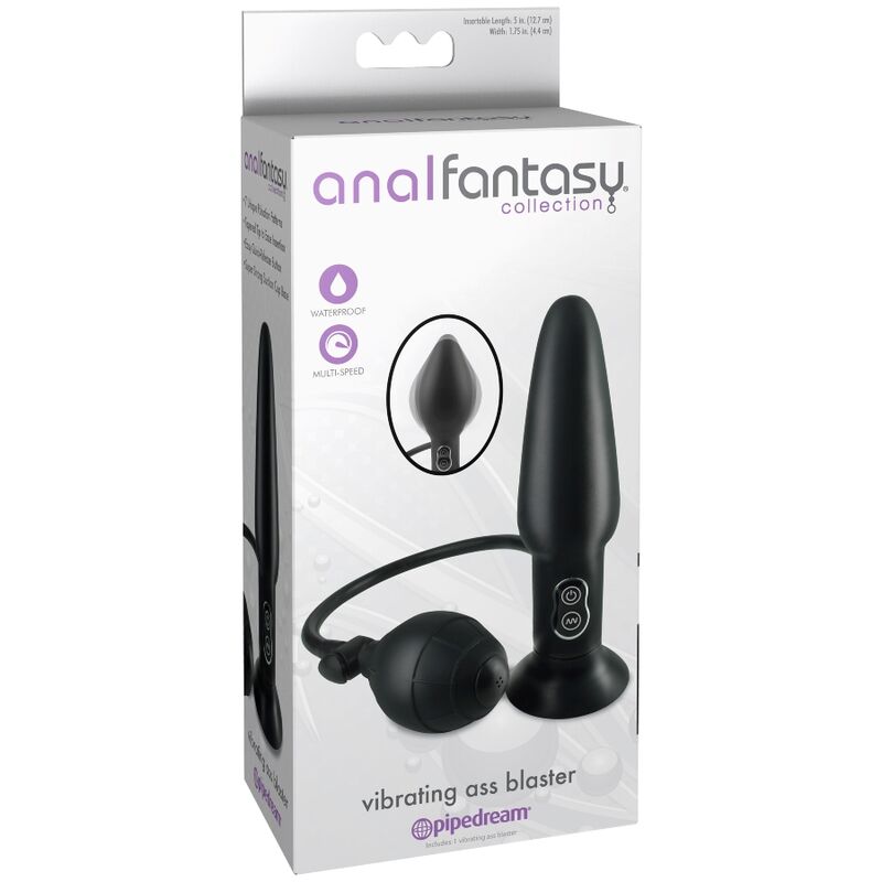 ANAL FANTASY - PLUG AUFBLASBARER VIBRATOR – Bild 4