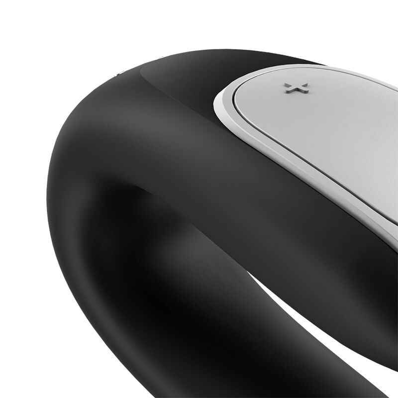 SATISFYER - DOUBLE FUN PARTNER VIBRADOR NEGRO – Bild 8