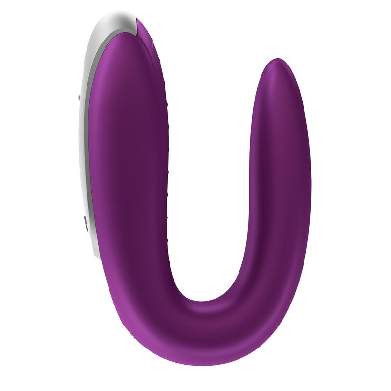 SATISFYER - DOUBLE FUN PARTNER VIBRADOR LILA – Bild 6