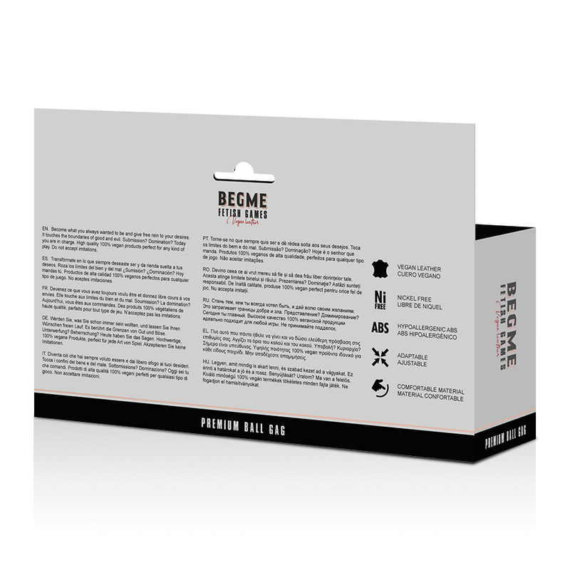 BEGME - RED EDITION VEGANES LEDER – Bild 4