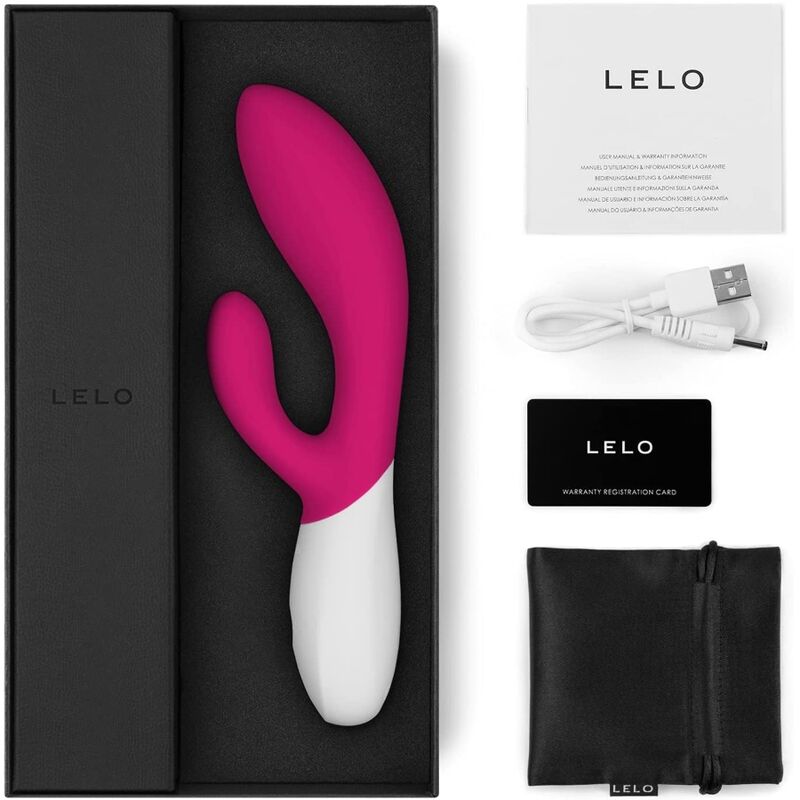 LELO - INA WAVE 2 VBRADOR LUXUS-SPEZIALUHR CERISE – Bild 4