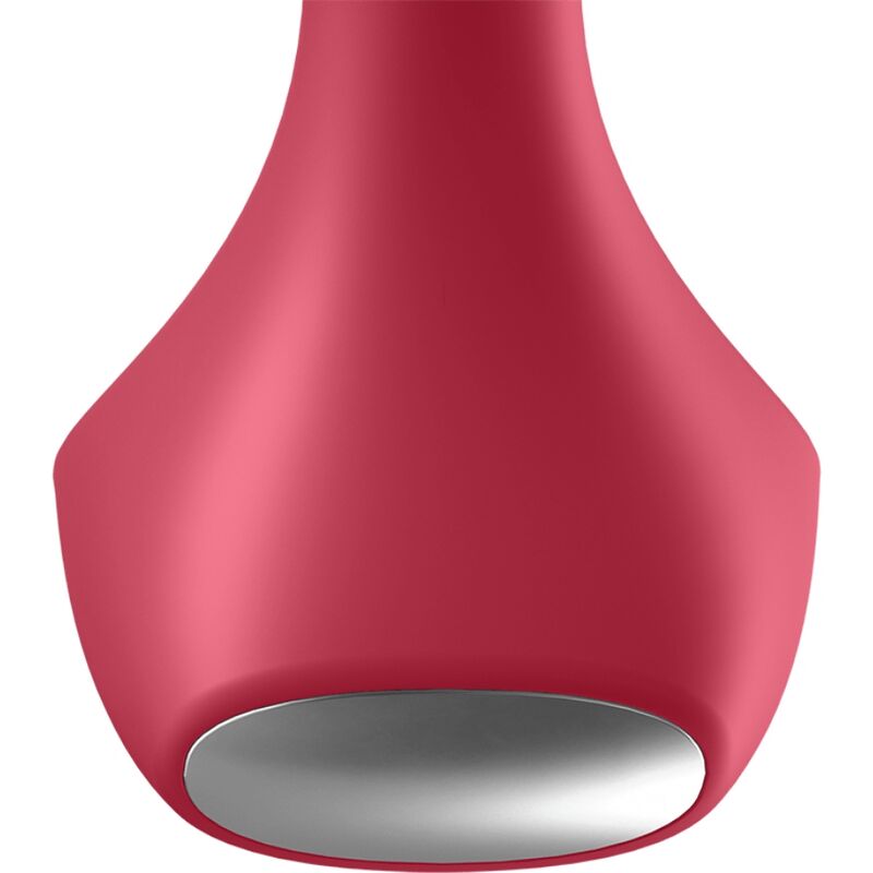 SATISFYER - BACKDOOR LOVER PLUG ANAL VIBRADOR ROJO – Bild 4