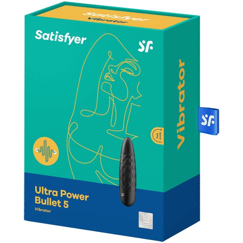 SATISFYER - ULTRA POWER BULLET 5 SCHWARZ – Bild 3