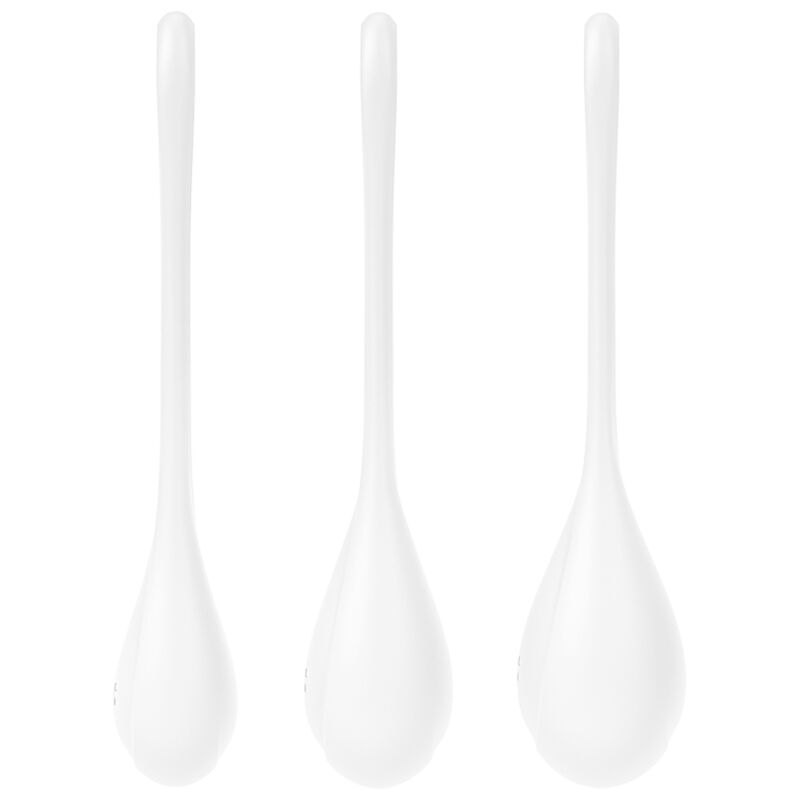 SATISFYER - YONI POWER 1 TRAININGSSET WEISS – Bild 4