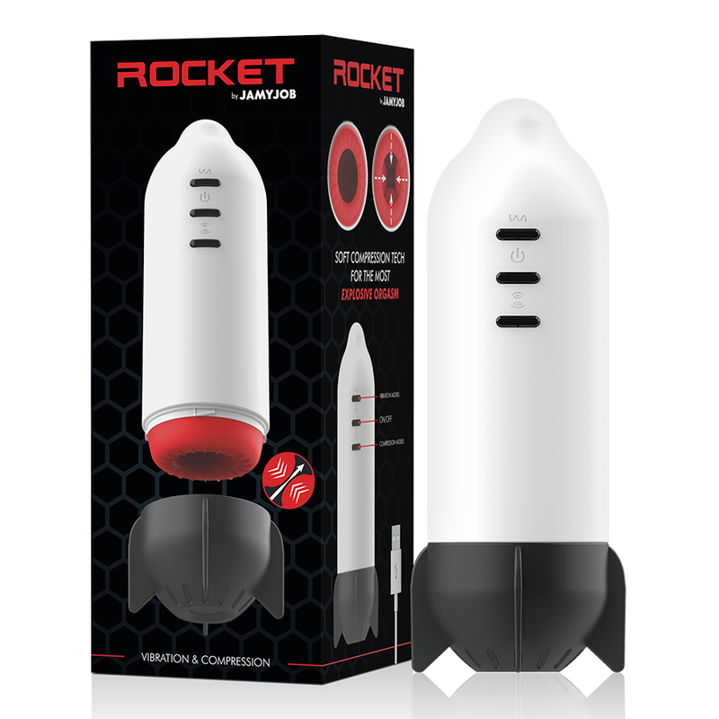 JAMYJOB - ROCKET MASTURBATOR SOFT COMPRESSION TECH UND VIBRATION – Bild 10