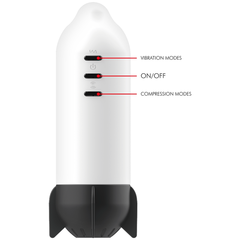 JAMYJOB - ROCKET MASTURBATOR SOFT COMPRESSION TECH UND VIBRATION – Bild 8