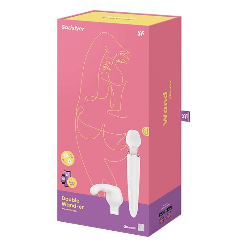 SATISFYER - DOUBLE WANDER APP WEISS – Bild 4