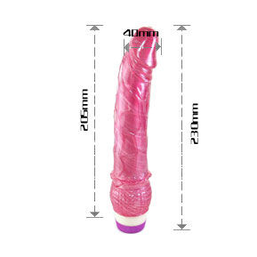 BAILE - REALISTISCHER ROTER VIBRATOR 23 CM – Bild 2