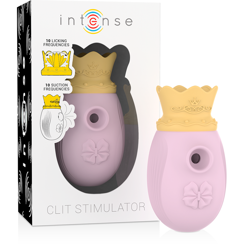 INTENSE - ESTIMULADOR CLÍTORIS 10 MODOS DE SUCCIÓN Y LICKING - ROSA – Bild 8