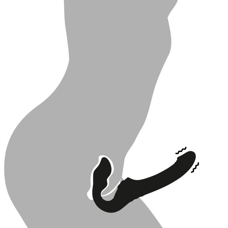 IBIZA - FERNBEDIENUNG, RIEMENLOSER VIBRATOR, 3 MOTOREN, 1000 KOMBINATIONEN. – Bild 4
