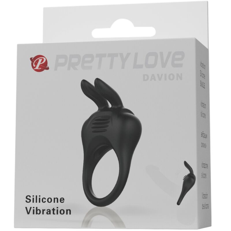 PRETTY LOVE - DAVION ANILLO VIBRADOR RABBIT – Bild 4