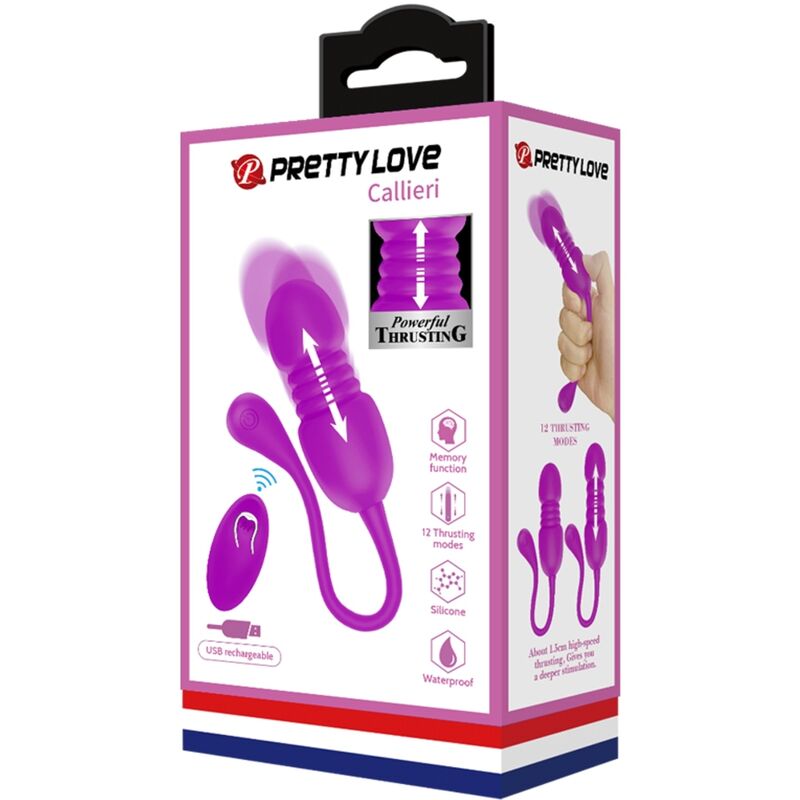 PRETTY LOVE - CALLIERI HUEVO VIBRADOR – Bild 4