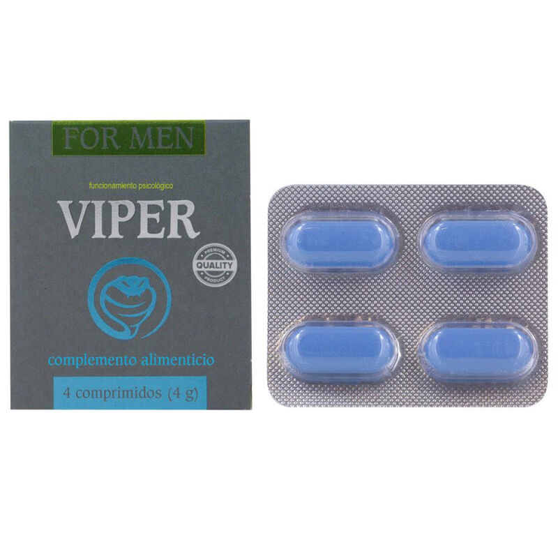 Viper – Energía, Vitalidad y Potencia Masculina con Vitaminas B y Magnesio – Bild 2