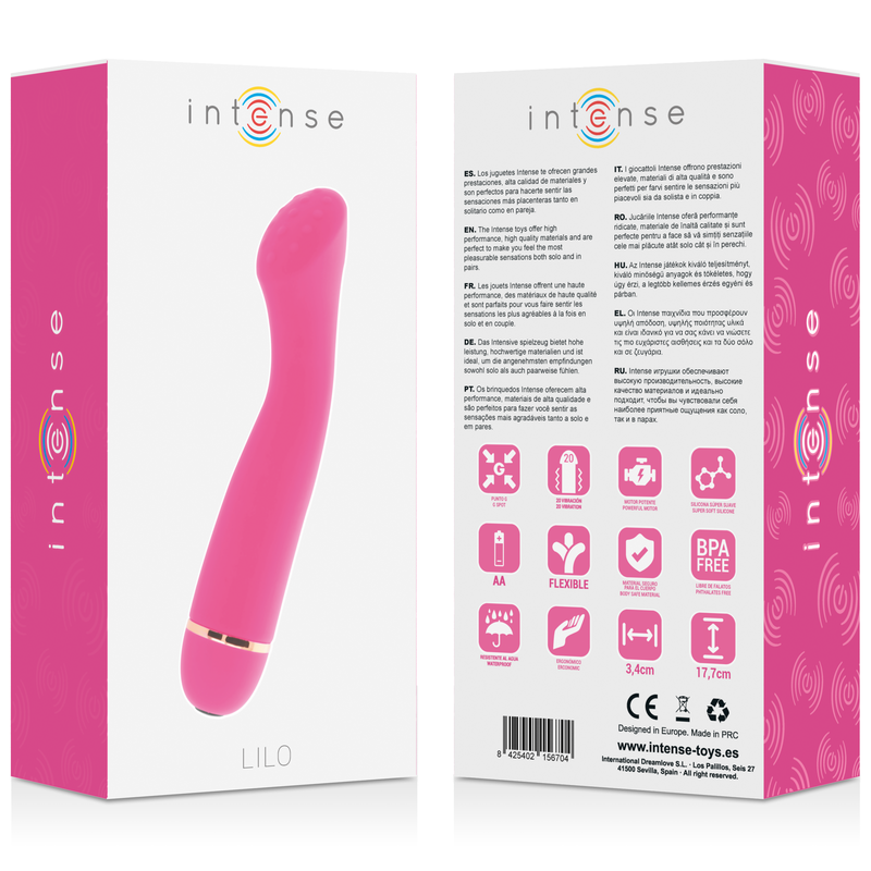 INTENSE - LILO 20 GESCHWINDIGKEITEN SILIKON ROSA – Bild 3