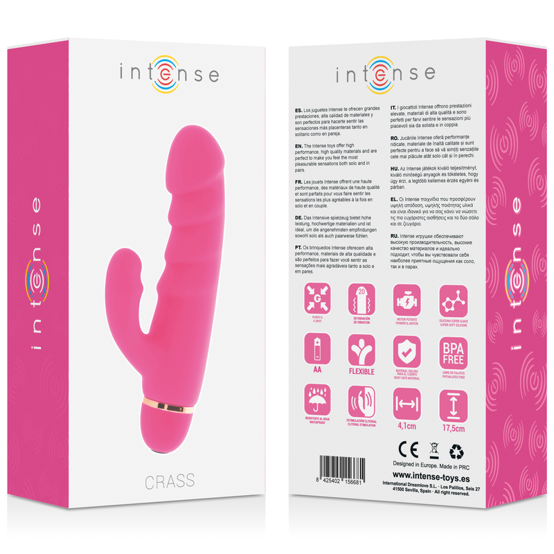 INTENSE - KRASES 20 GESCHWINDIGKEITEN SILIKON ROSA – Bild 5