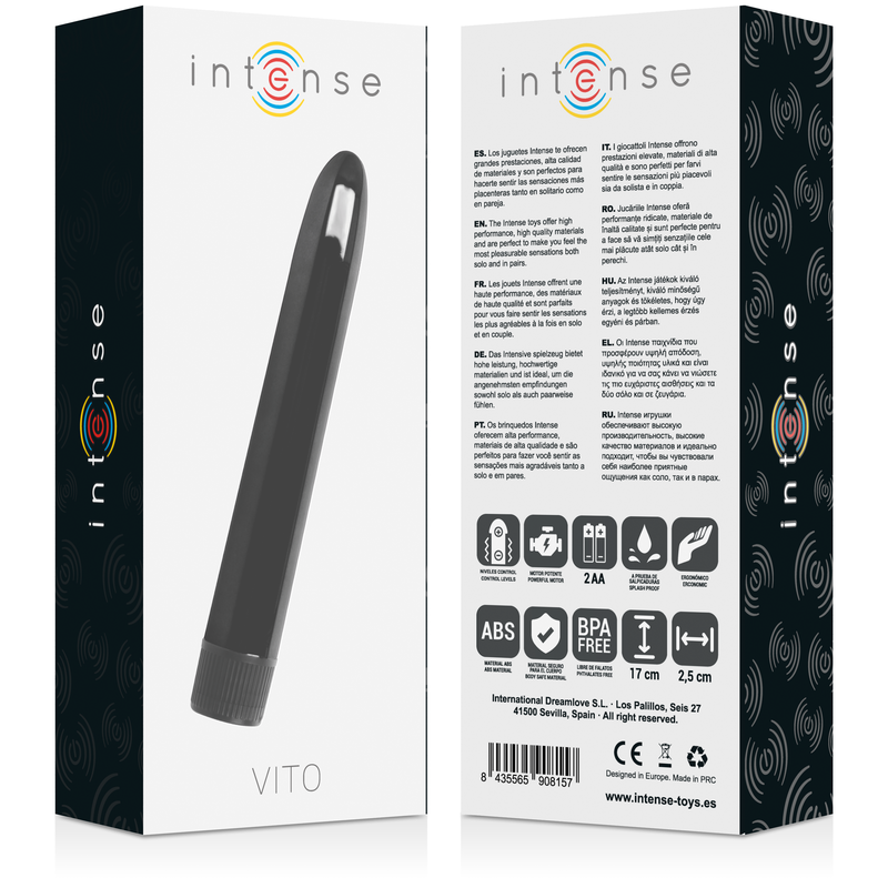 INTENSE - VITO VIBRADOR NEGRO – Bild 4