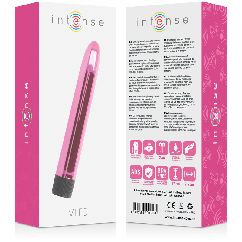 INTENSE - VITO VIBRADOR ROSA – Bild 3