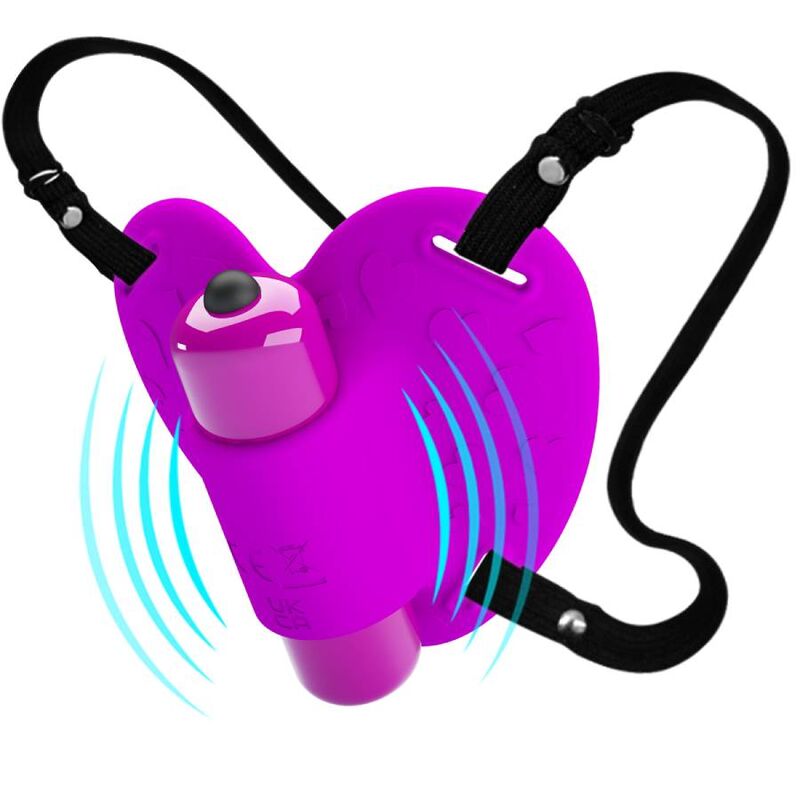 PRETTY LOVE - MASAJEADOR DE CLÍTORIS HEARTBEAT 10 MODOS DE VIBRACIÓN MORADO – Bild 9