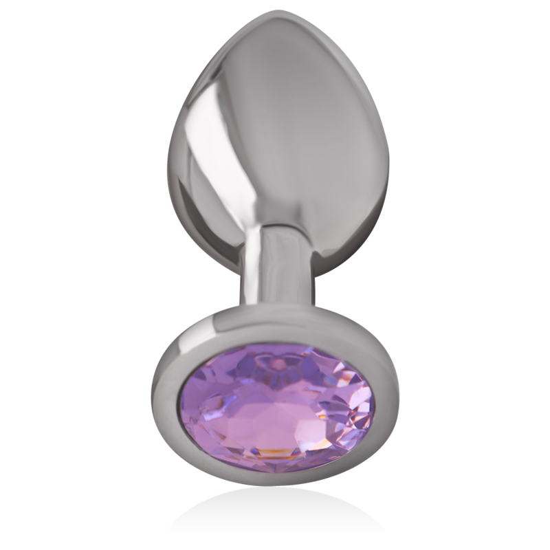 INTENSE - PLUG ANAL METAL ALUMINIO CON CRISTAL VIOLETA TALLA L – Bild 5