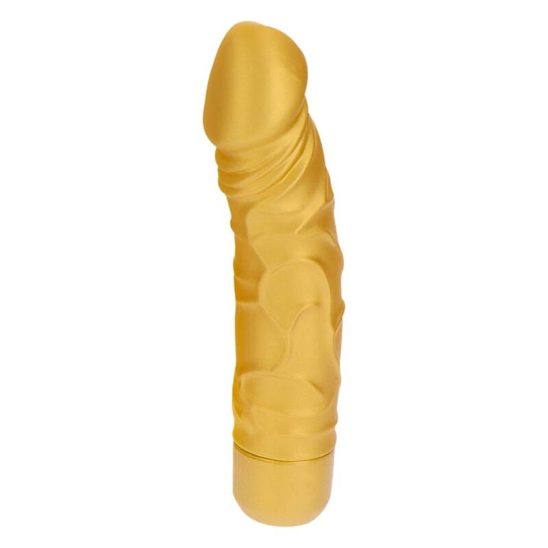 GET REAL - GOLD DICKER ORIGINAL VIBRATOR GOLD – Bild 5