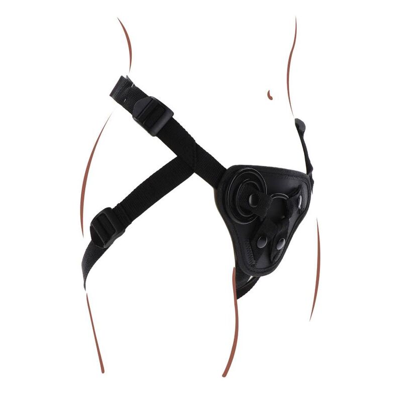 GET REAL - STRAP-ON-GURT SCHWARZ – Bild 3
