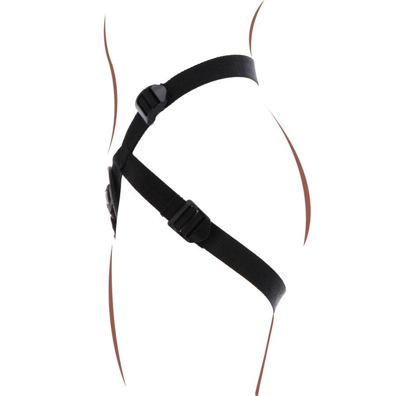 GET REAL - STRAP-ON-VERGNÜGUNGSGESCHIRR SCHWARZ – Bild 5