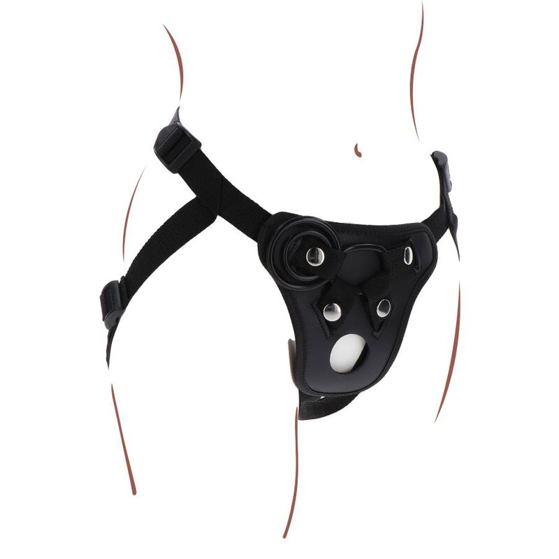 GET REAL - STRAP-ON-VERGNÜGUNGSGESCHIRR SCHWARZ – Bild 3