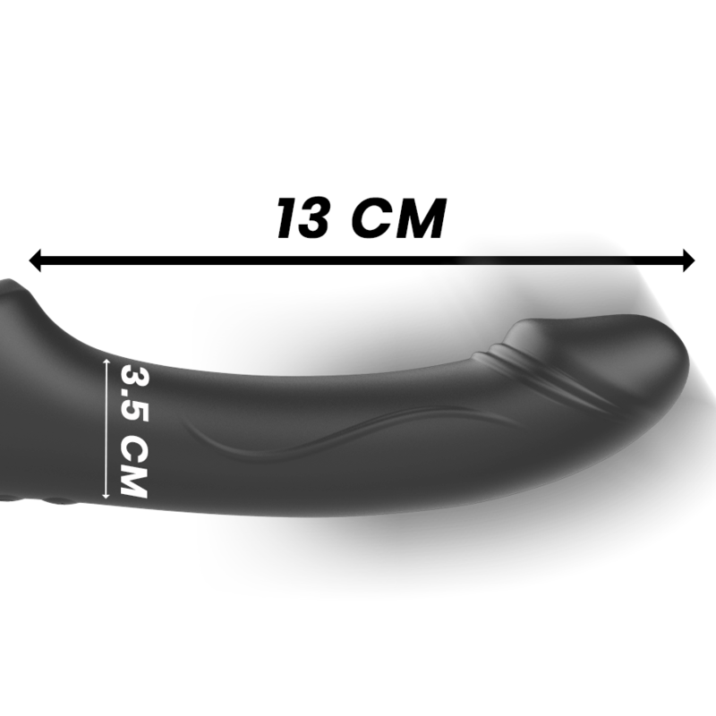 IBIZA - VIBRADOR STRAPLESS CON PULSADOR CONTROL REMOTO 3 MOTORES 1000 COMBINACIONES – Bild 5