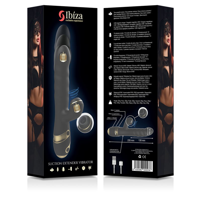 IBIZA - UP & DOWN + VIBRATOR + KLITORIS-SAUGUNG – Bild 8