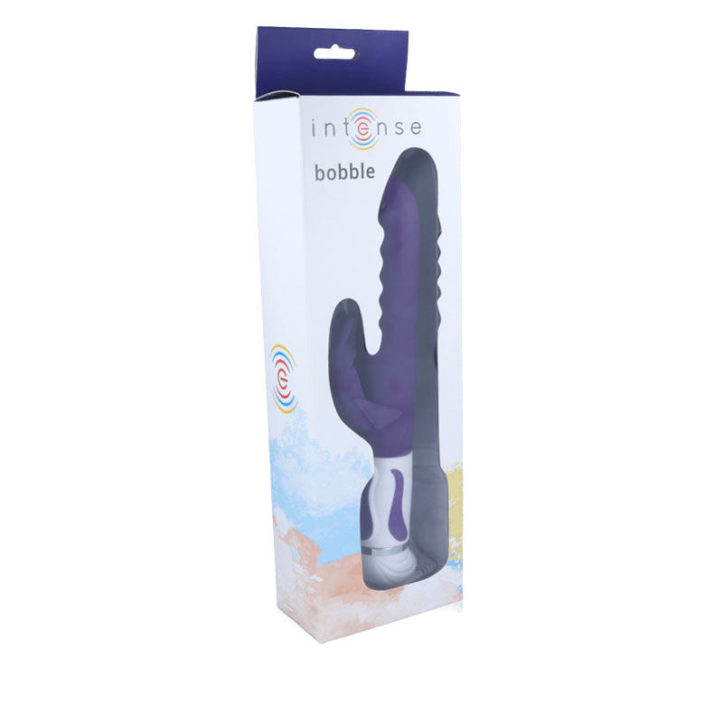 INTENSE - BOBBLE VIBRATOR ROTATOR LILA SILIKON – Bild 6