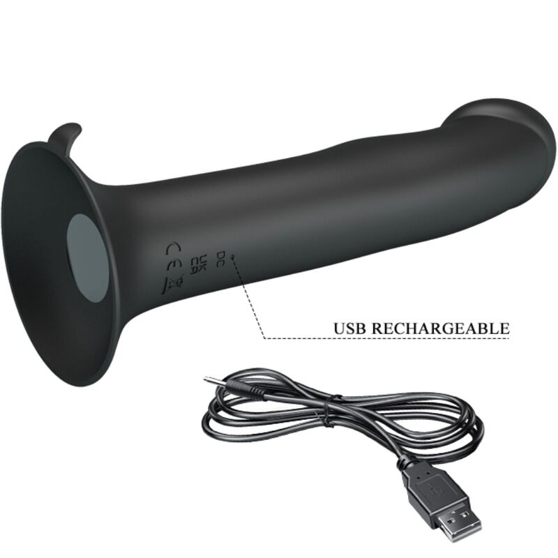 PRETTY LOVE - MURRAY VIBRADOR Y SUCCIONADOR DE CLÍTORIS NEGRO – Bild 11