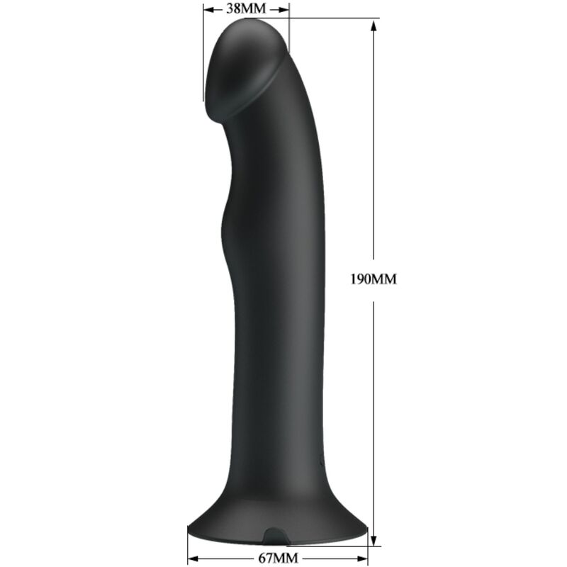 PRETTY LOVE - MURRAY VIBRADOR Y SUCCIONADOR DE CLÍTORIS NEGRO – Bild 8