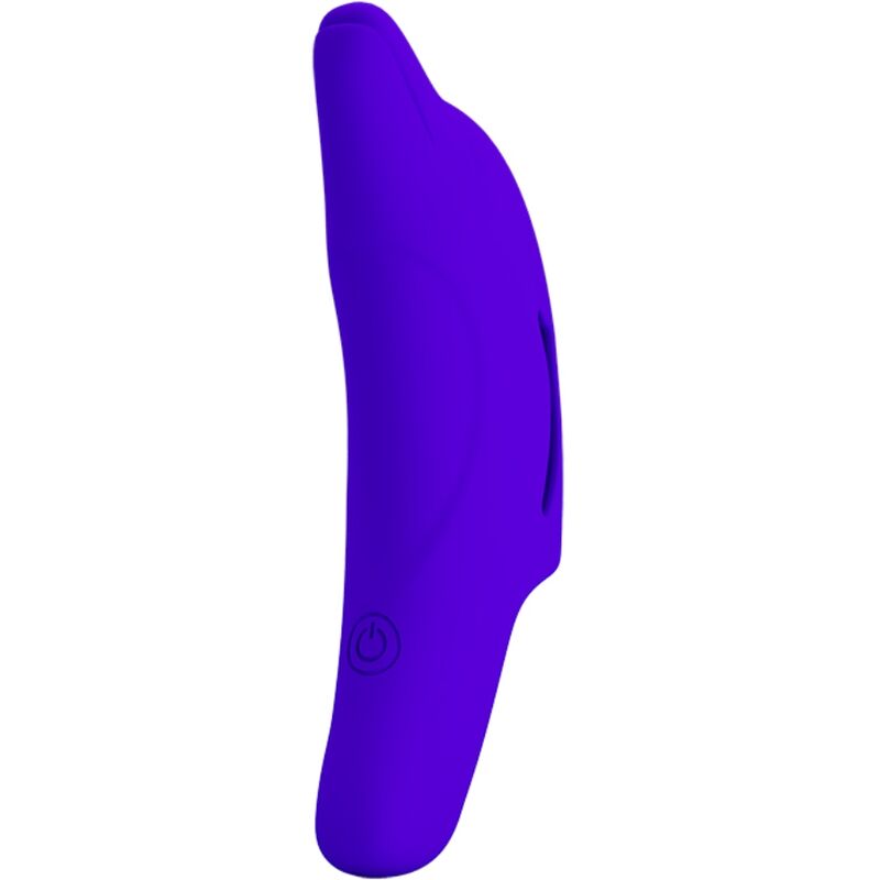 PRETTY LOVE - DELPHINI LEISTUNGSSTARKER DUNKELBLAUER FINGERSTIMULATOR – Bild 3