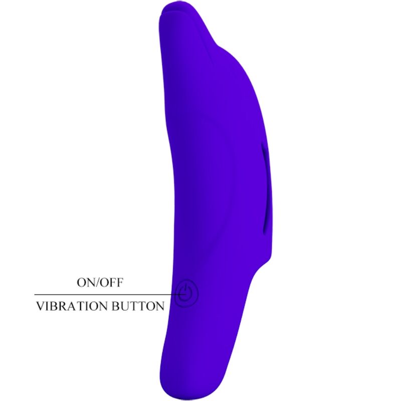 PRETTY LOVE - DELPHINI LEISTUNGSSTARKER DUNKELBLAUER FINGERSTIMULATOR – Bild 7