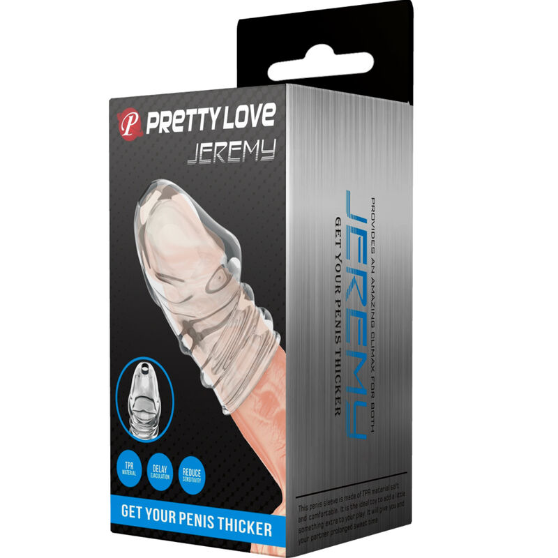 PRETTY LOVE - JEREMY TRANSPARENTER PENISVERDICKER – Bild 4