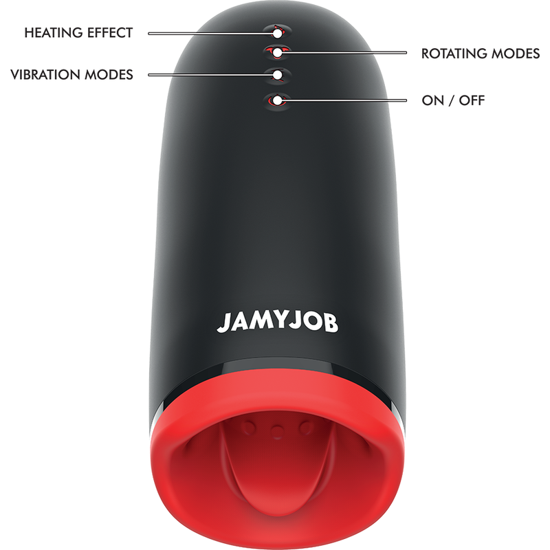 JAMYJOB - SPIN-X MASTURBADOR CON ROTACIÓN Y FUNCIÓN CALOR – Bild 6