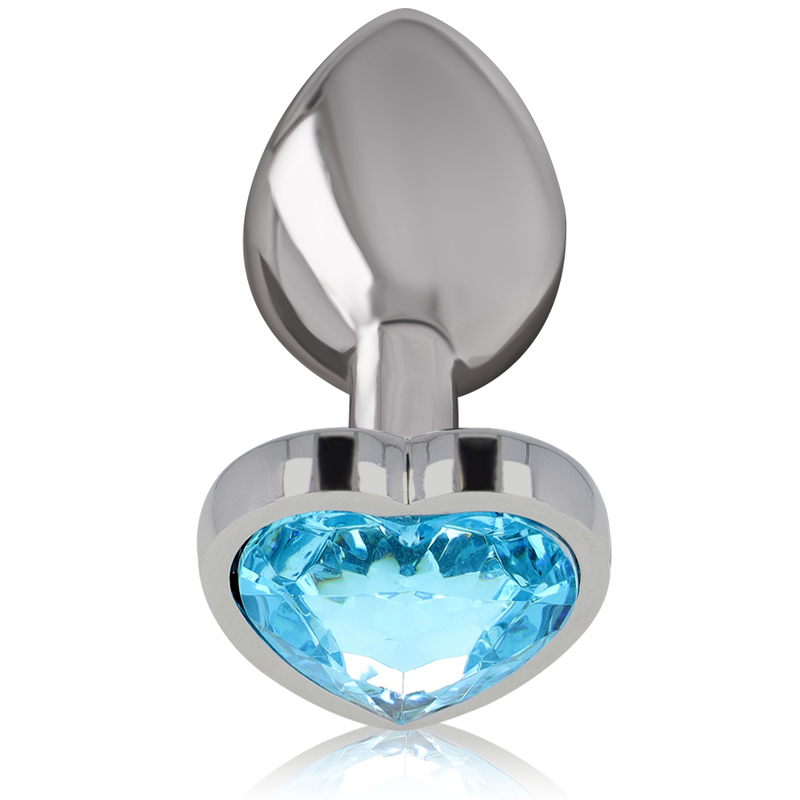 INTENSE - PLUG ANAL METAL ALUMINIO CORAZÓN AZUL TALLA M – Bild 3