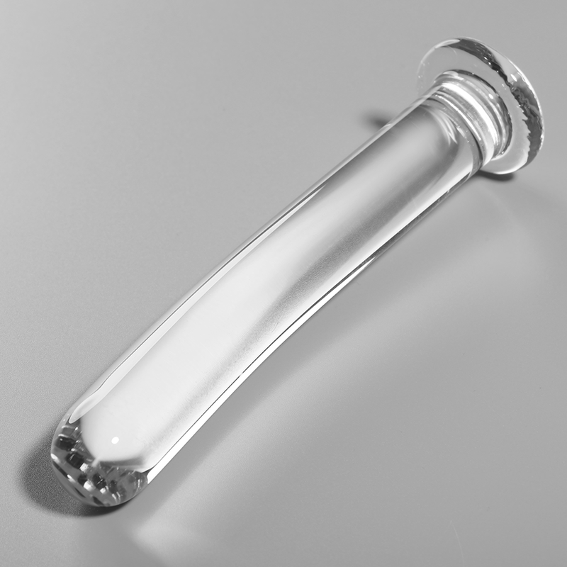 NEBULA SERIES BY IBIZA - MODELO 8 DILDO CRISTAL TRANSPARENTE 14.5 CM -O- 2 CM