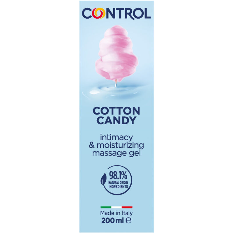 CONTROL - COTTON CANDY MASSAGEGEL 3 IN 1 200 ML – Bild 3