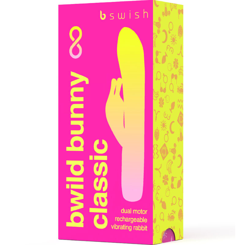 B SWISH - BWILD BUNNY INFINITE KLASSISCHER WIEDERAUFLADBARER VIBRATOR ROSA SILIKON - Image 4
