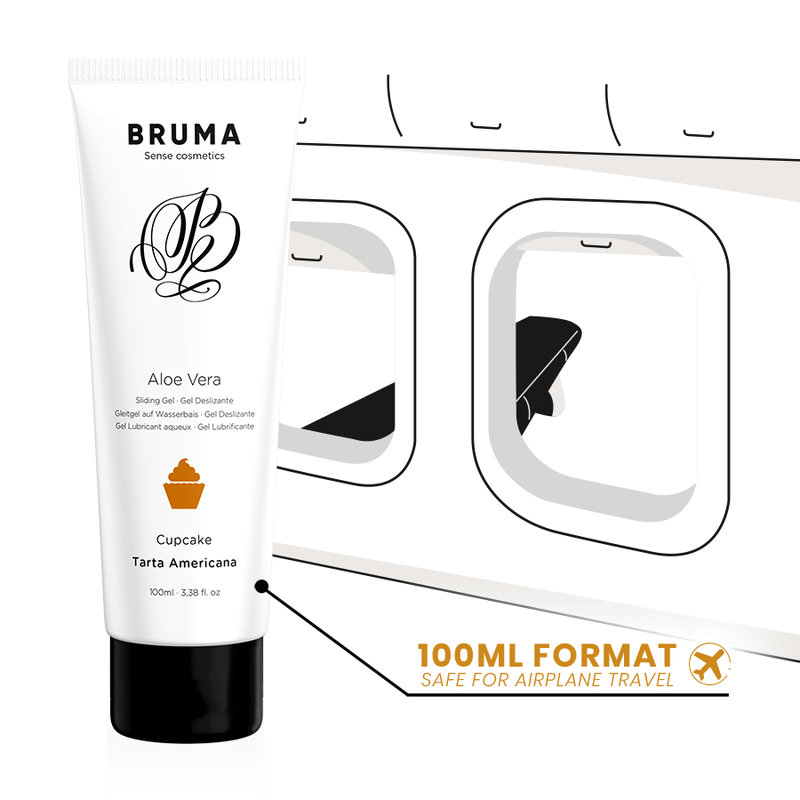 BRUMA - GEL DESLIZANTE CON ALOE VERA SABOR A TARTA AMERICANA 100 ML – Bild 5