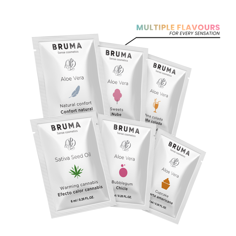 BRUMA - 6 ML GEL DESLIZANTE CON ACEITE DE SEMILLA EFECTO CALOR SABOR CANNABIS – Bild 7
