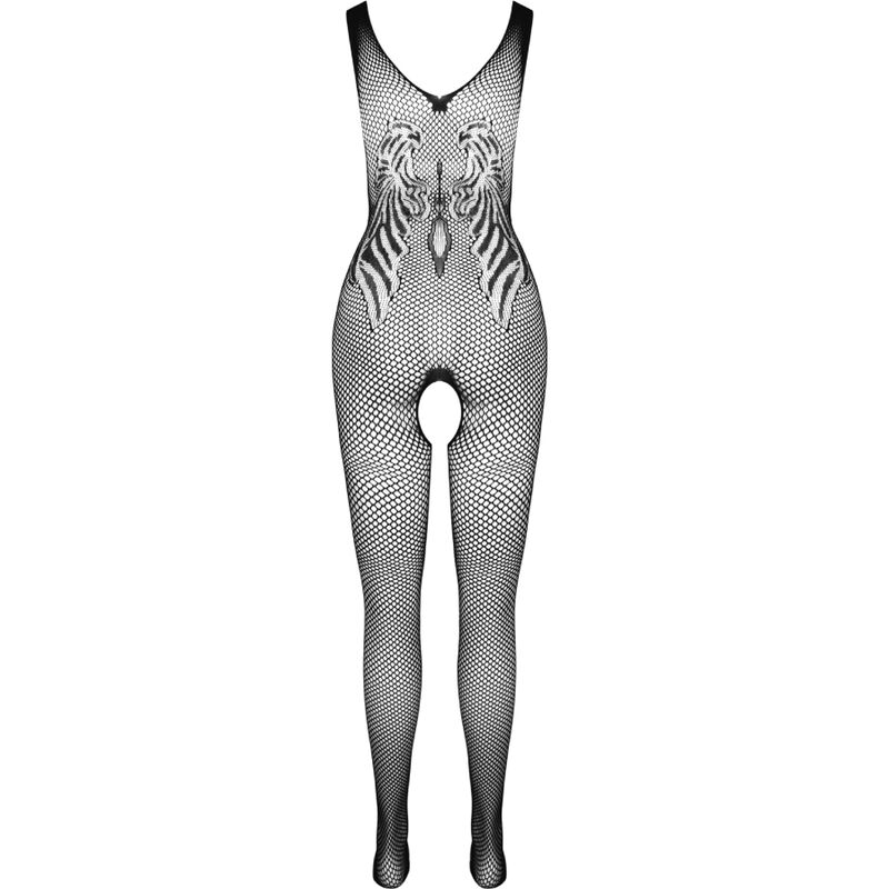 PASSION - BS098 BODYSTOCKING NEGRO TALLA UNICA – Bild 5